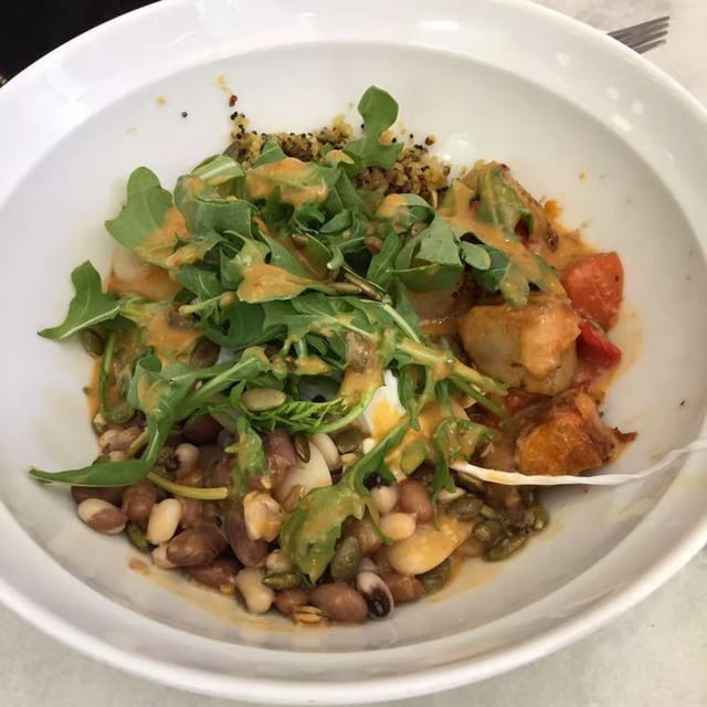 White Maple Veggie Bowl.