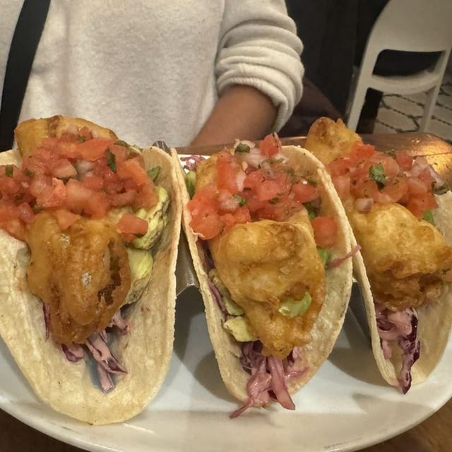 Fish Tacos.