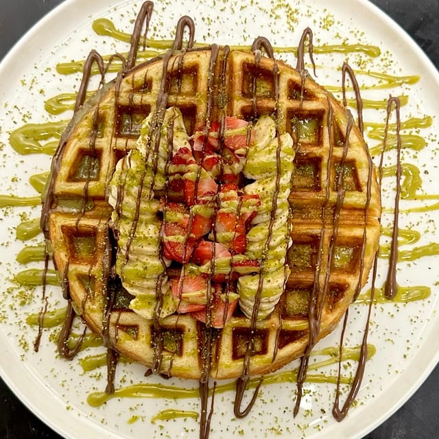 Nutella Belgian Waffle.