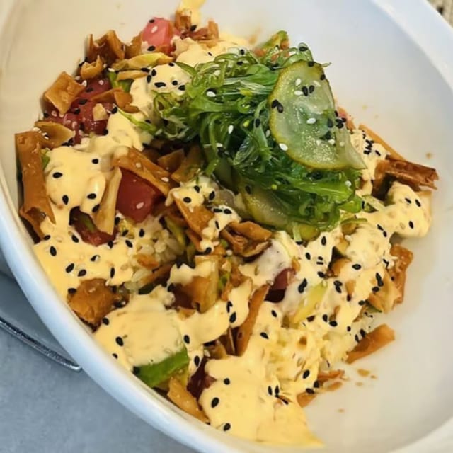 Yellowfin Tuna Poke Bowl.