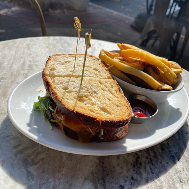 Braised Short Rib Sandwich.