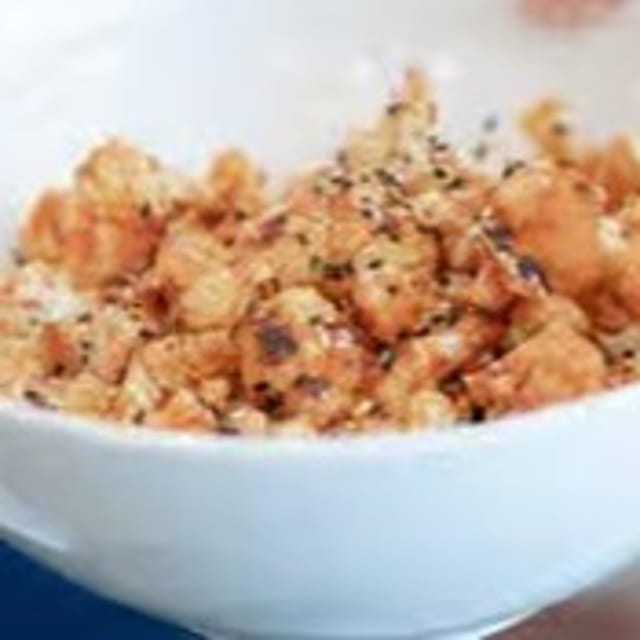 Spicy Korean Roasted Cauliflower.