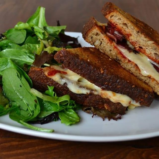 Bacon Grilled Cheese Panini.
